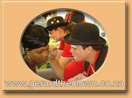 RD the Clown Face Painting
